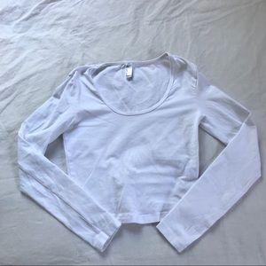 American Apparel Cropped Long Sleeve